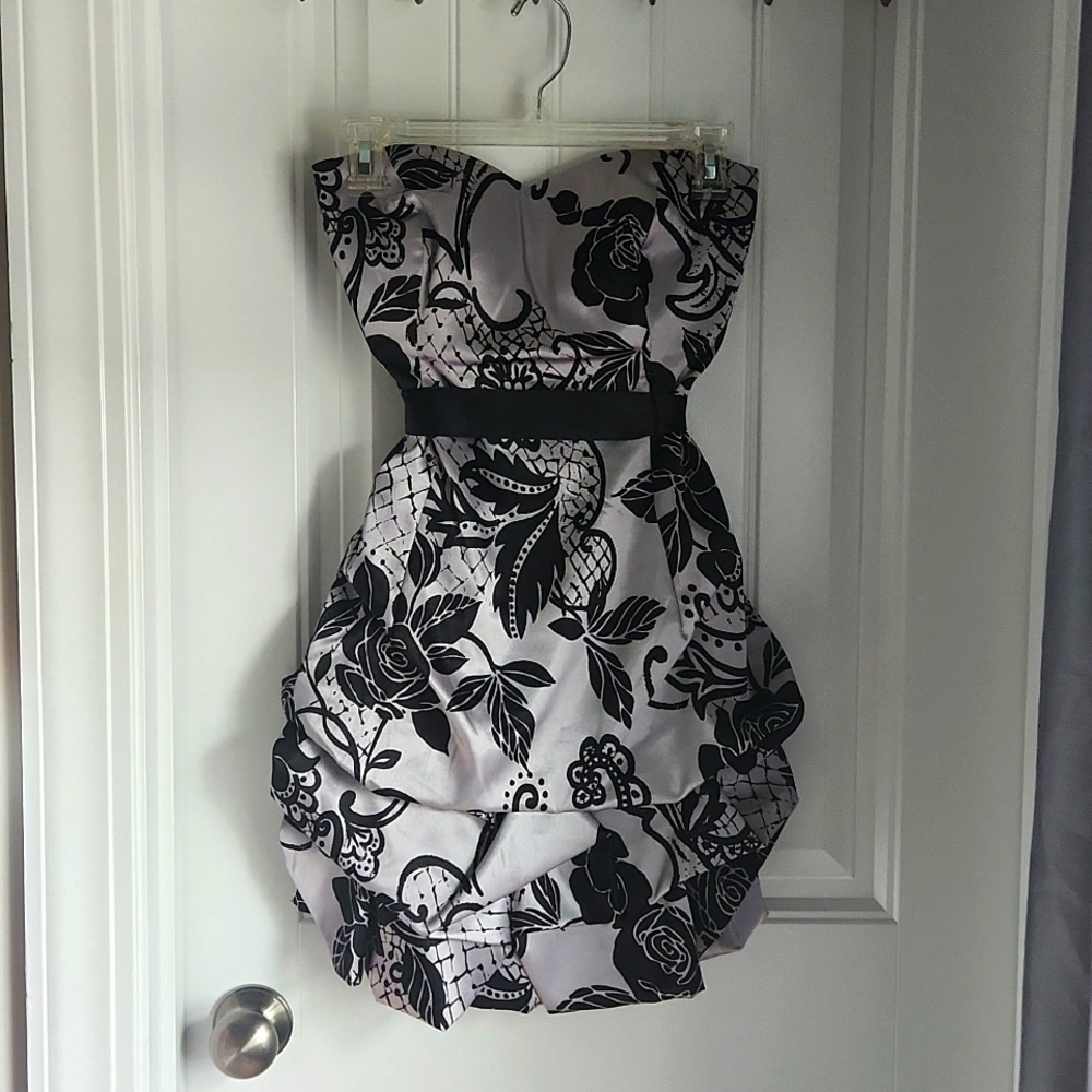 Mini silky dress -formalwear